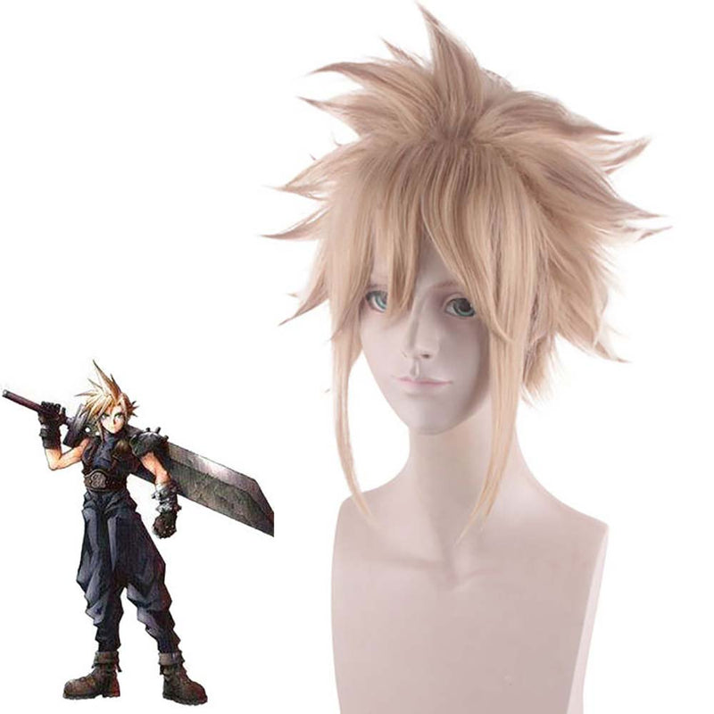 Game Final Fantasy 7 Cloud Strife Cosplay Wig Short Hair