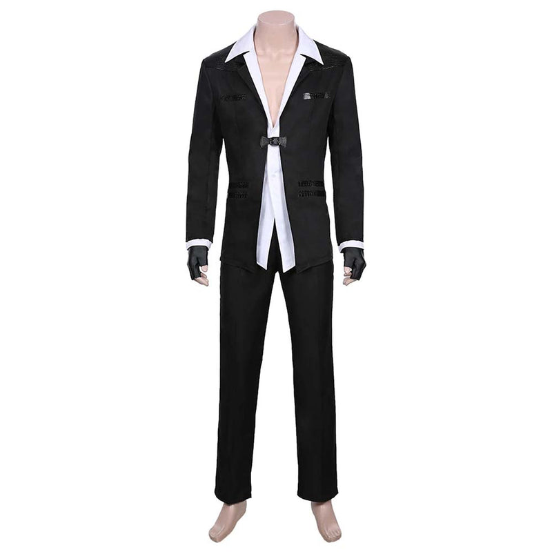 Game Final Fantasy Reno Jacket Pants Outfits Halloween Cosplay Costume