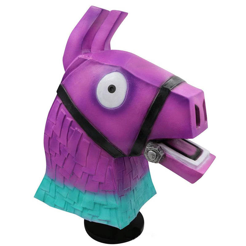 Game Fortnite Mask Animal Purple Horse Halloween Adult Head Prop