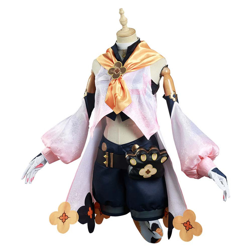 Game Genshin Impact Diona Cosplay Costume Full Suit