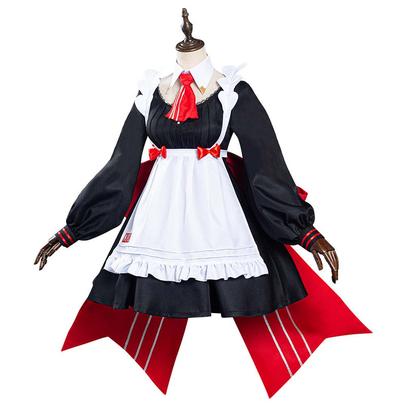 Game Genshin Impact KFC Noelle Maid Dress Cosplay Costume Suit