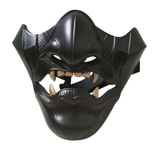Game Ghost Of Tsushima Half Face Mask Halloween Protective Prop