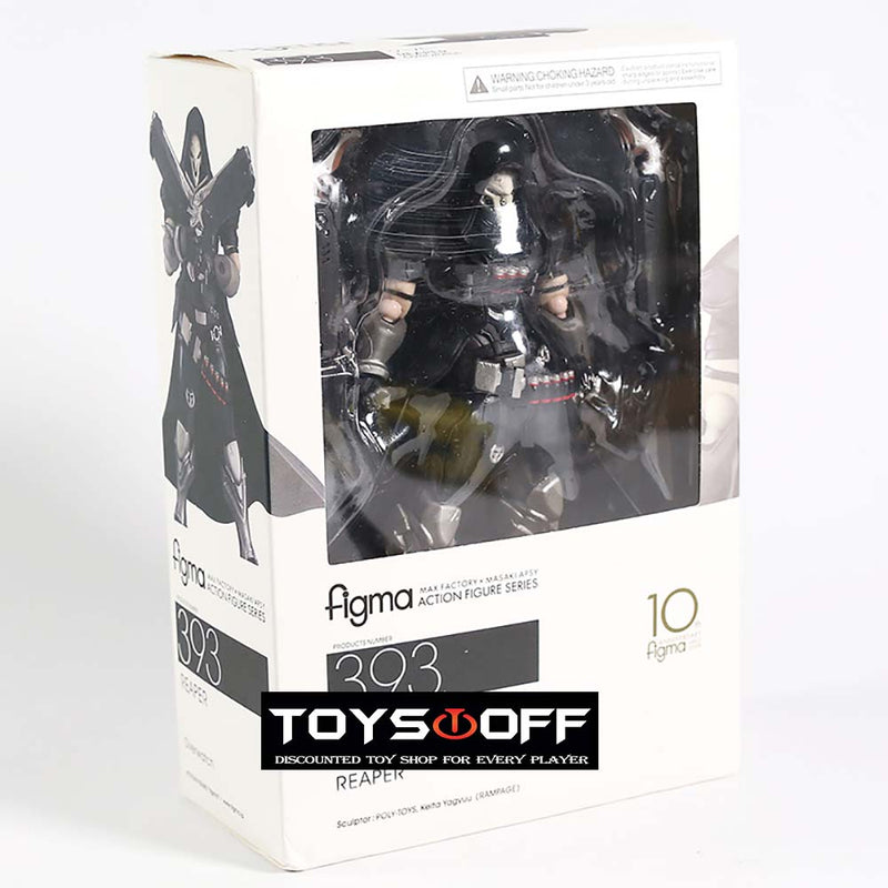 Game OW Reaper Figma 393 Action Figure Collectible Model Toy 17cm