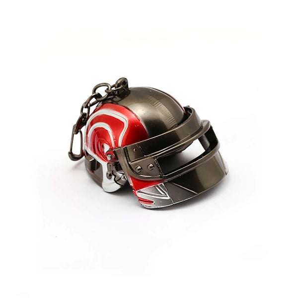 Game PUBG Red Big Size 3D Helmet Player Unknown'S Battle Keychain
