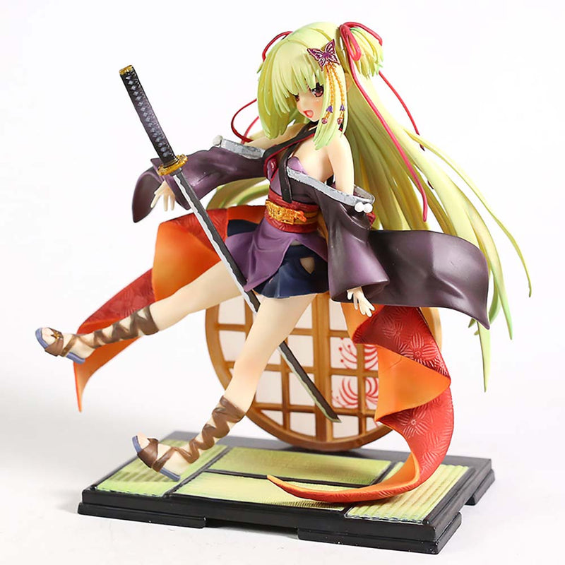 Game Senren Banka Murasame Action Figure Model Toy 23cm