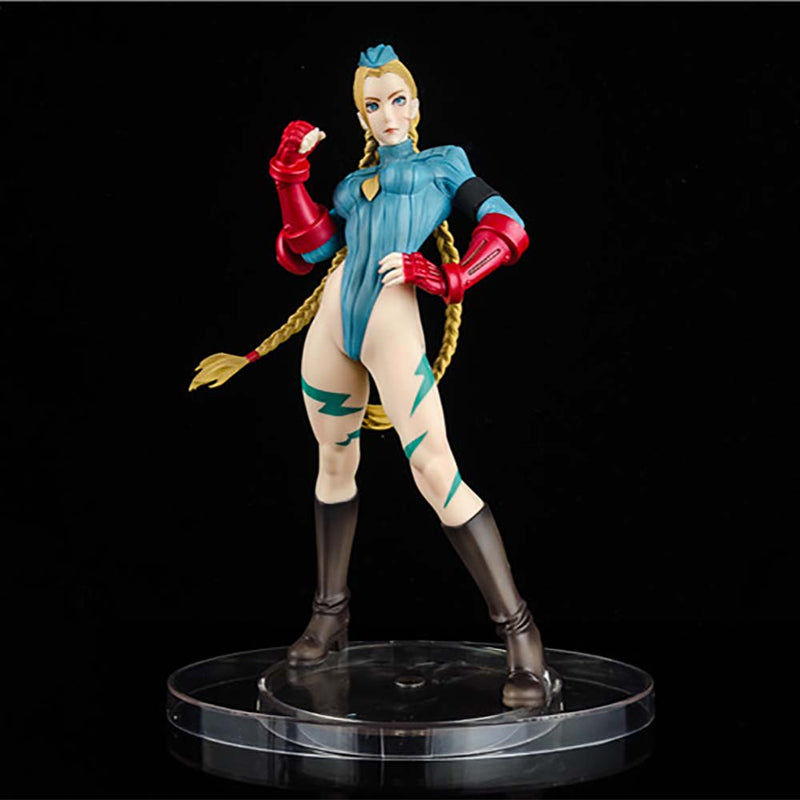 Game Street Fighter Cammy White Action Figure Sexy Girl Toy 23cm