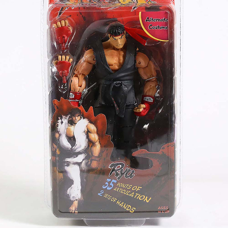 Game Street Fighter Ryu Ken Chun li Gouki Guile Action Figure 15cm