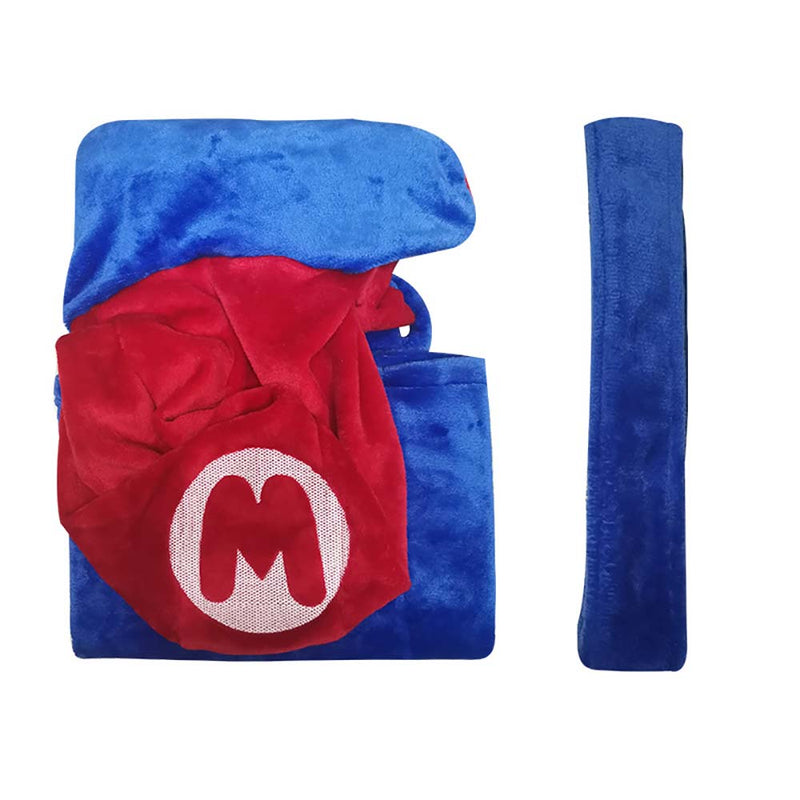 Game Super Mario Cosplay Costume Cartoon Style Adult Bathrobe Sleepwear
