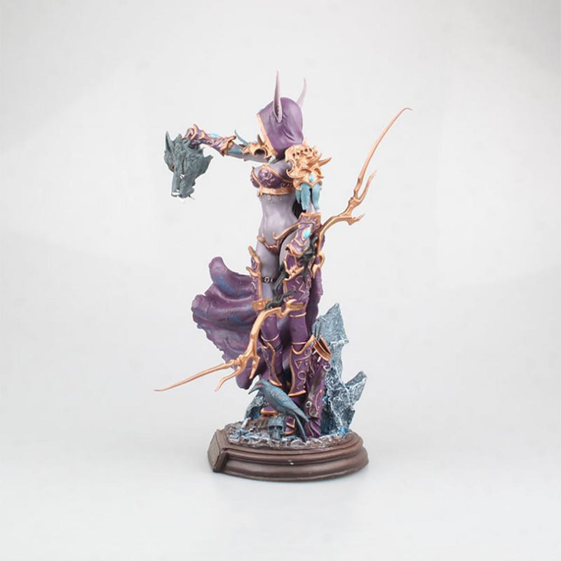 Game WOW Sylvanas Windrunner Action Figure Collection Statue Toy 24cm