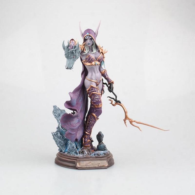 Game WOW Sylvanas Windrunner Action Figure Collection Statue Toy 24cm