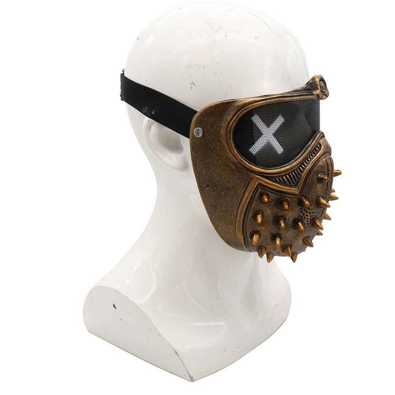 Game Watch Dogs Wrench Rivet Face Mask Halloween Cosplay Prop