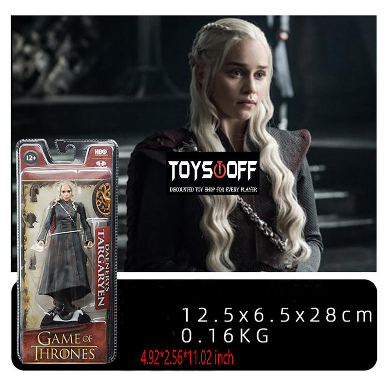 Game of Thrones Jon Daenerys Night King Arya Action Figure 18cm