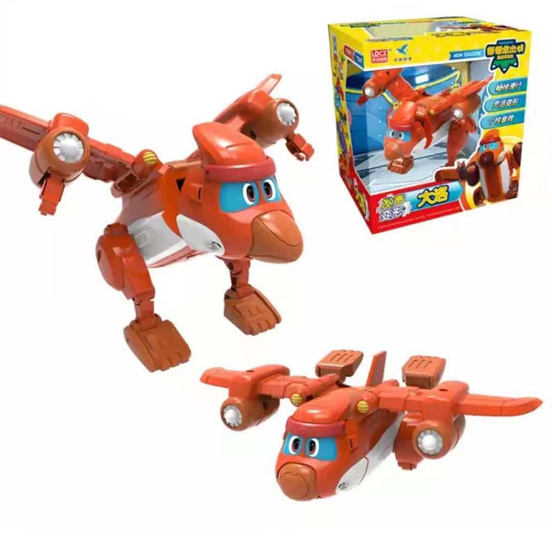 Gogo Dino Action Figure Car Transformation Dinosaur with Sound Toy