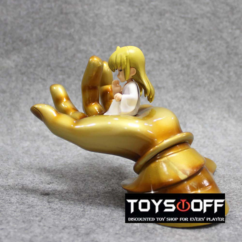 Gold Saint Childhood Shaka With Sakyamuni Hand Action Figure Toy 12cm