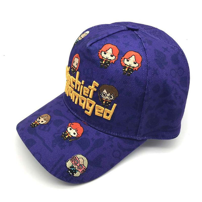 Harry Potter Baseball Cap Embroidered Fashion Primary School Students Outdoor Sun Hat - Toysoff.com