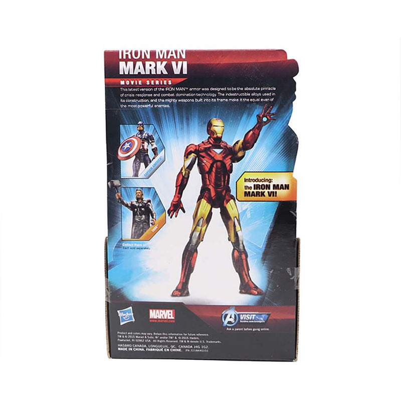 Hasbro Series Marvel The Avengers Iron Man Action Figure Model Toy 18cm