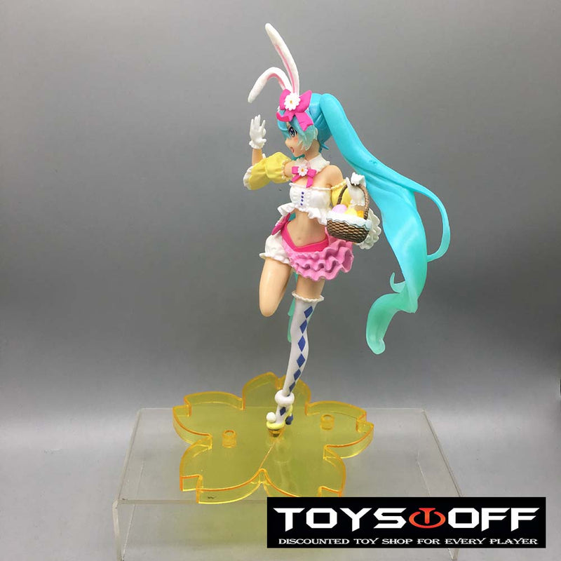 Hatsune Miku Rabbit Ears Ver Action Figure Model Toy 22.5cm
