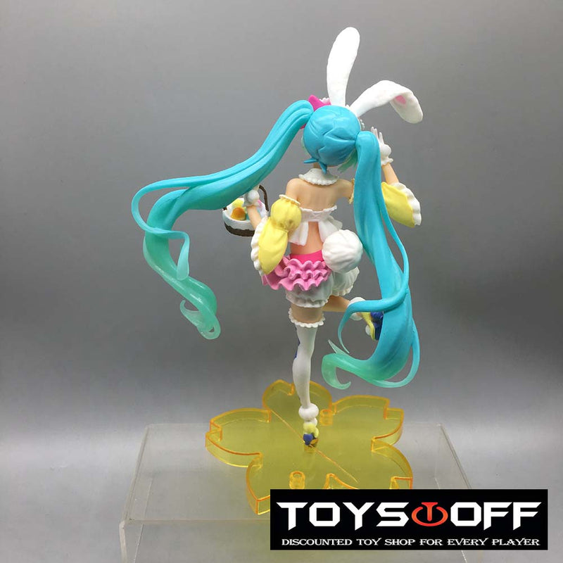 Hatsune Miku Rabbit Ears Ver Action Figure Model Toy 22.5cm