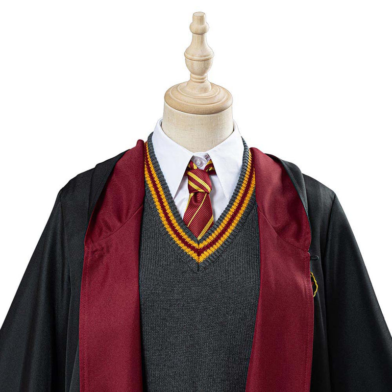 Hermione Granger School Uniform Robe Cloak Outfits Halloween Cosplay Costume