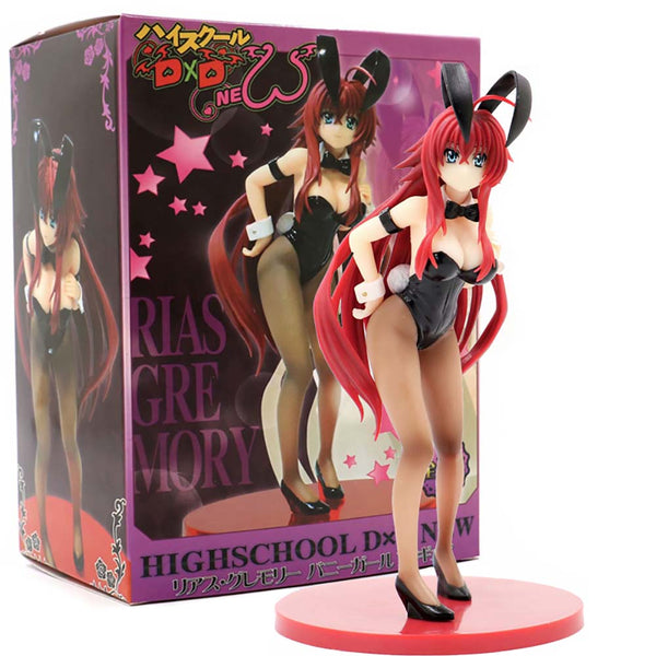 High School DXD Bunny Girl Rias Gremory Action Figure Toy 19cm