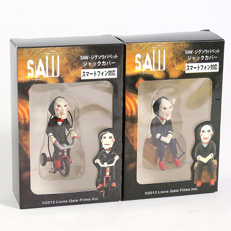 Horror Movie Saw Billy Mini Action Figure Model Toy 2pcs 5cm