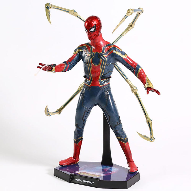 Hot Toys Avengers Infinity War Iron Spiderman Peter Parker Action Figure 30cm