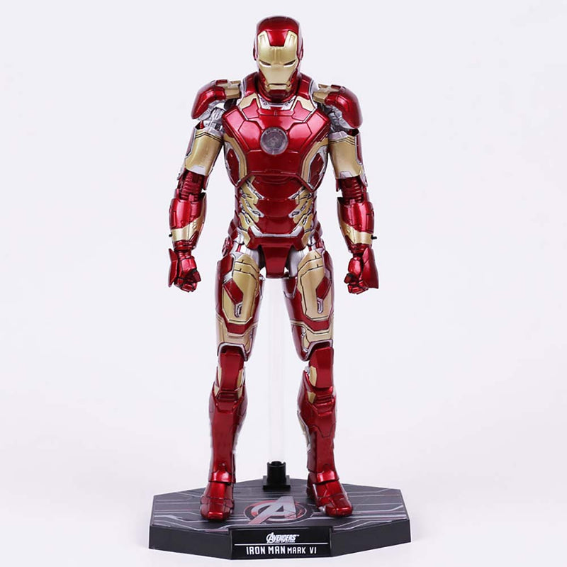 Hot Toys Iron Man MK43 Action Figure with LED Light 30cm