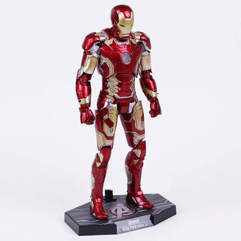 Hot Toys Iron Man MK43 Action Figure with LED Light 30cm