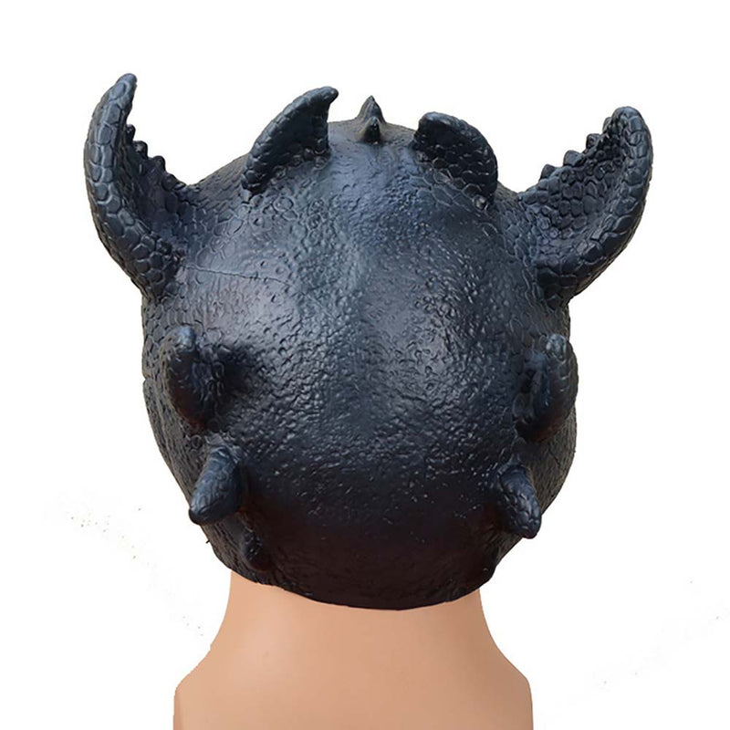 How To Train Your Dragon Toothless Mask Halloween Cosplay Head Prop