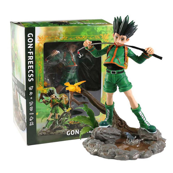 Hunter X Hunter Gon Freecss Action Figure Collectible Model Toy 28cm