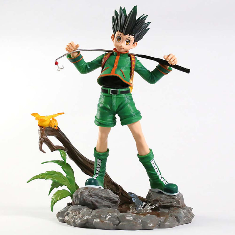 Hunter X Hunter Gon Freecss Action Figure Collectible Model Toy 28cm