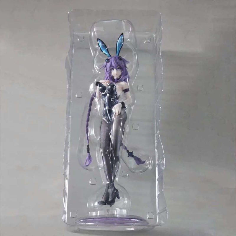 Hyperdimension Neptunia Purple Heart Bunny Action Figure Collectible Model Toy 43cm