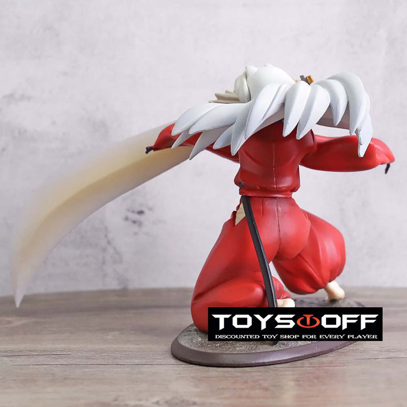 Inuyasha Fighting Ver Iron Broken Tooth Ver Action Figure Toy 19cm