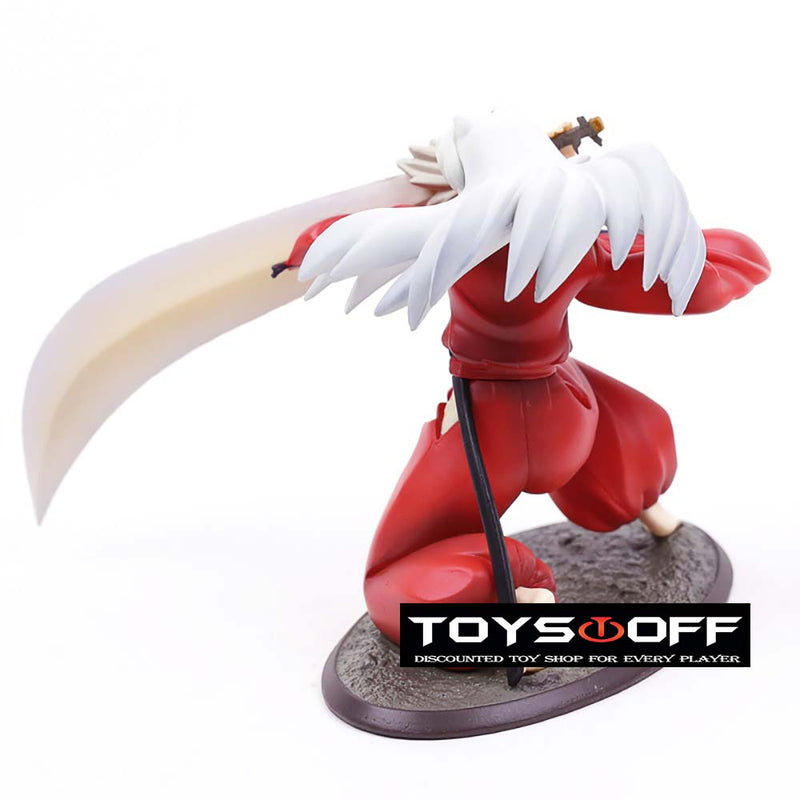 Inuyasha Fighting Ver Iron Broken Tooth Ver Action Figure Toy 19cm