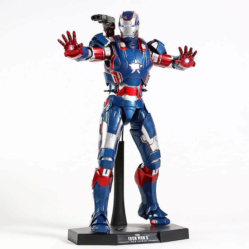 Iron Man 3 Iron Patriot Action Figure with LED Light 32cm