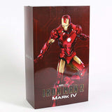 Iron Man Mark IV Collectible Figure Model Toy With LED Light 31.5CM - Toysoff.com