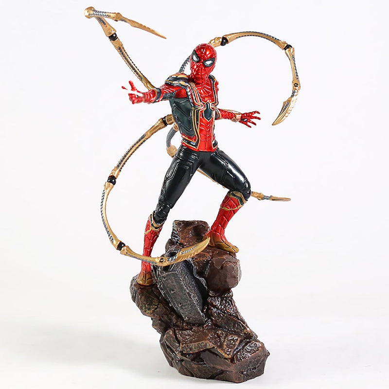 Iron Studios Battle Diorama Iron Spider Action Figure Toy 23cm