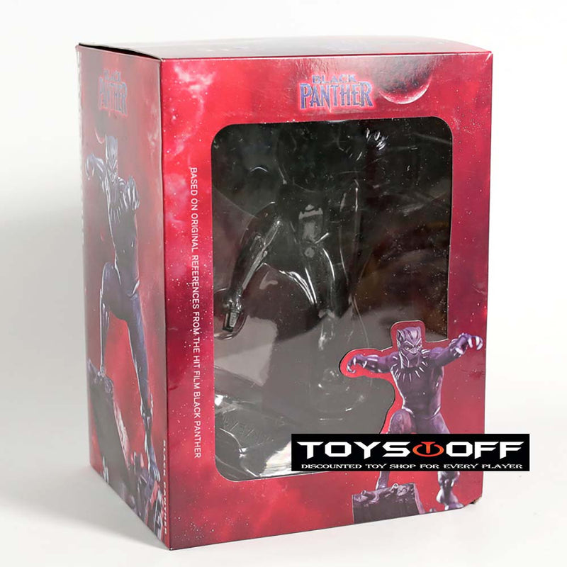 Iron Studios Marvel Avengers Black Panther Action Figure Model Toy 18cm