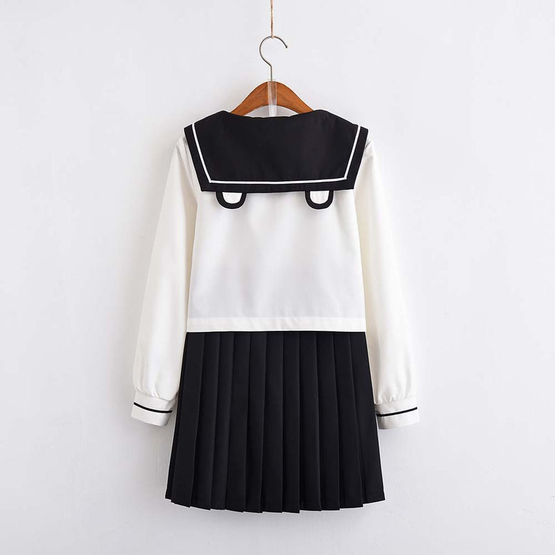 JK Uniform Cute Style Long Sleeve Shirt and Skirt Suit