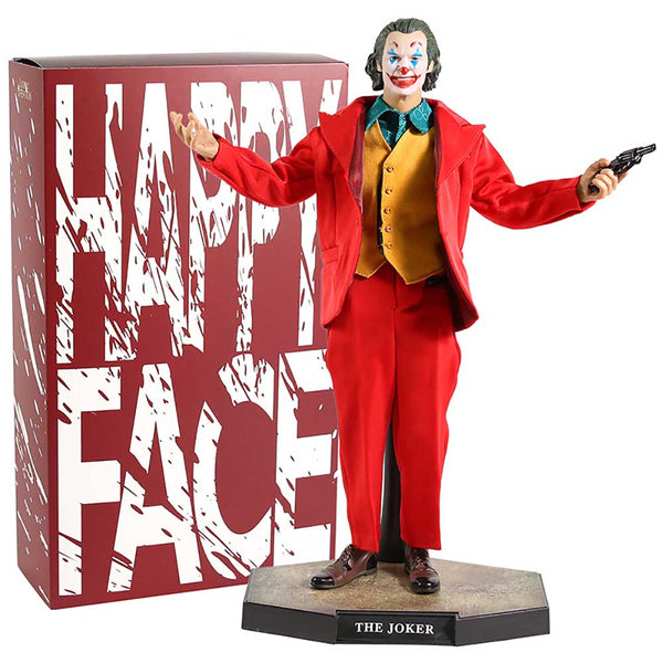 Joker Happy Face Ver Action Figure Collectible Model Toy 32cm