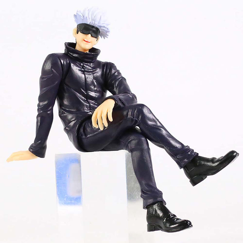 Jujutsu Kaisen Gojo Satoru Sitting Ver Action Figure Model Toy 13cm