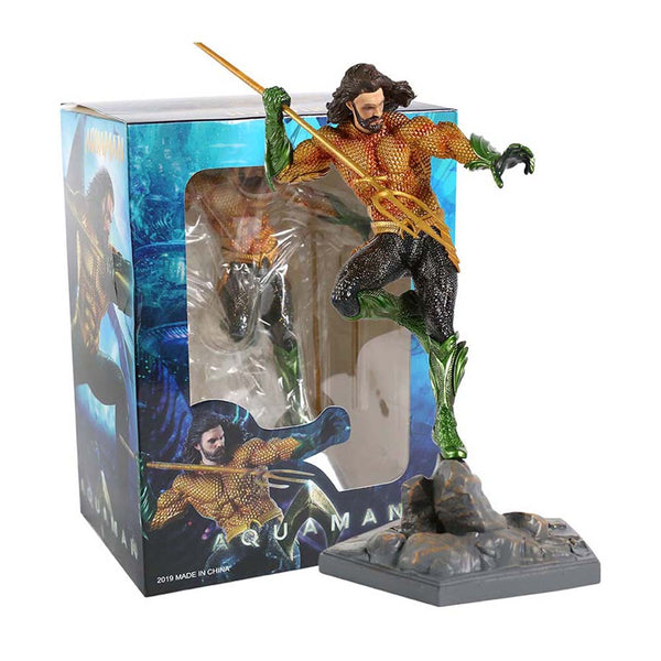 Justice League Aquaman Action Figure Model Toy 25cm