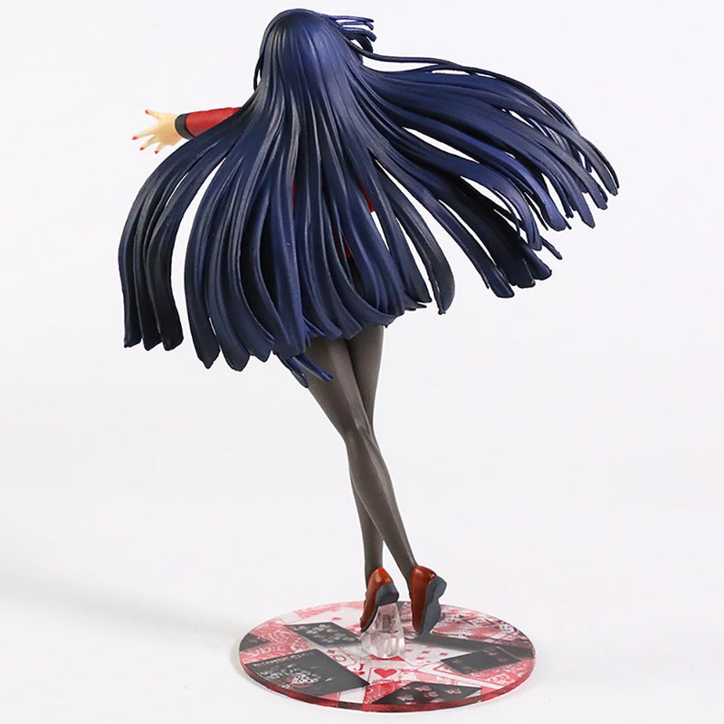 Kakegurui Jabami Yumeko Action Figure Collectible Model Toy 22cm