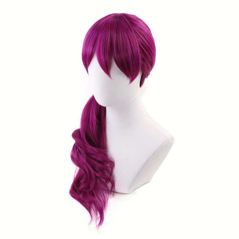 LOL KDA POP STAR Evelynn Cosplay Wig Purple Hair
