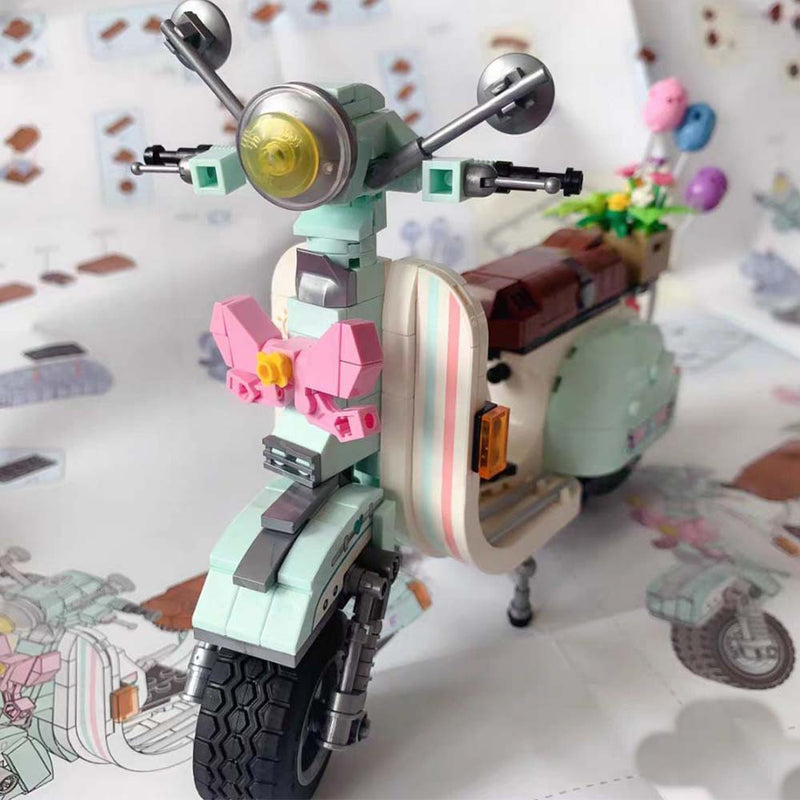 Building Blocks Small Sheep Electric Vehicle Model DIY Kids Toy - Toysoff.com