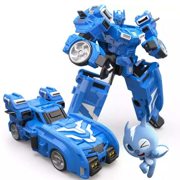 MINI FORCE BOLTBOT Transforming X-Machine Vehicle From Robot Toy