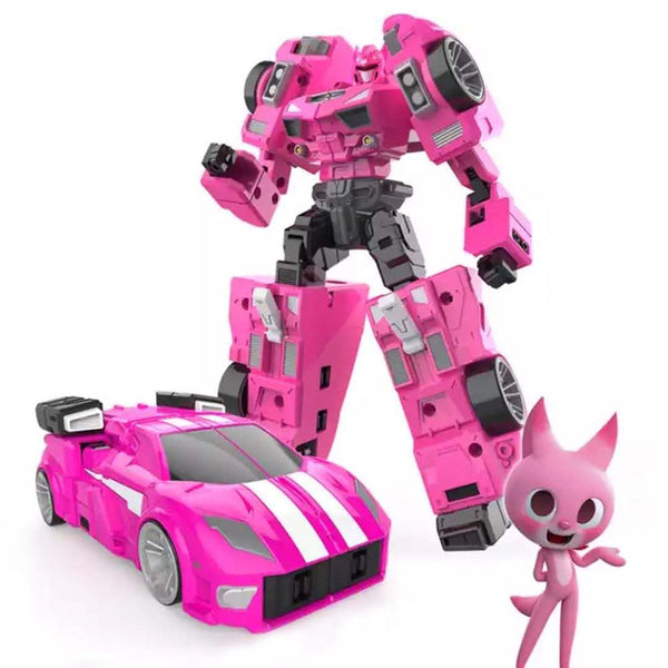 MINI FORCE Lucy Transforming X-Machine Car From Robot Toy