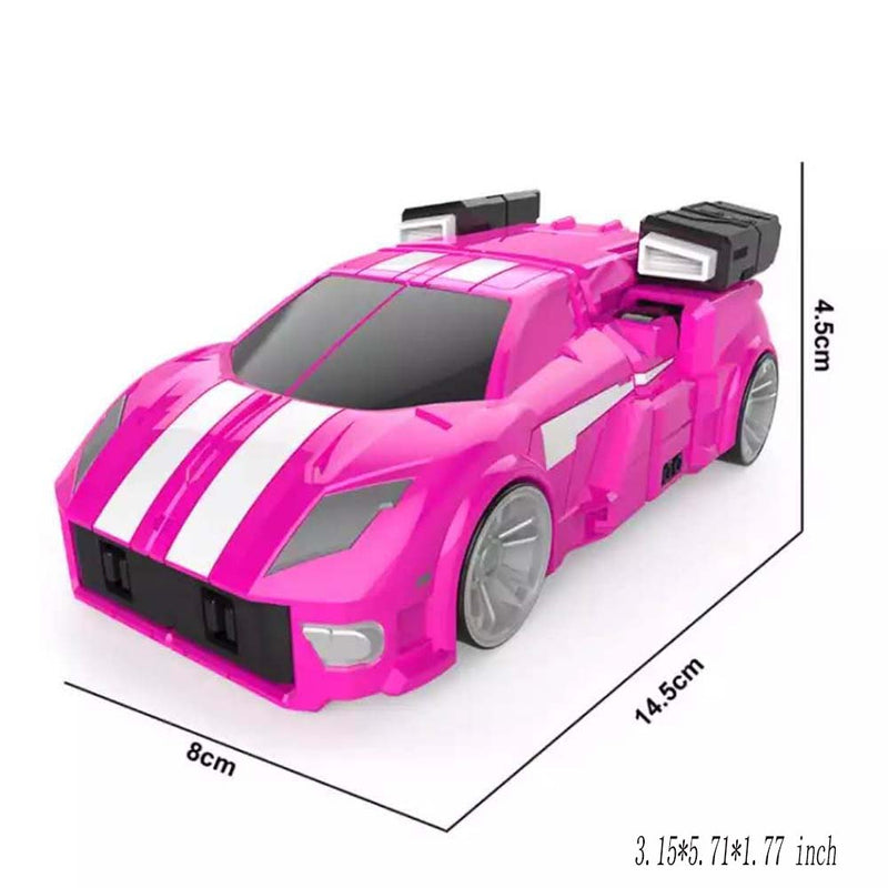 MINI FORCE Lucy Transforming X-Machine Car From Robot Toy