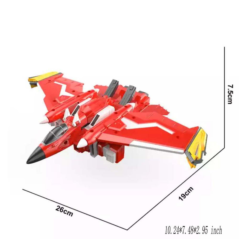 MINI FORCE SEMIBOT Transforming X-Machine Airplane From Robot Toy
