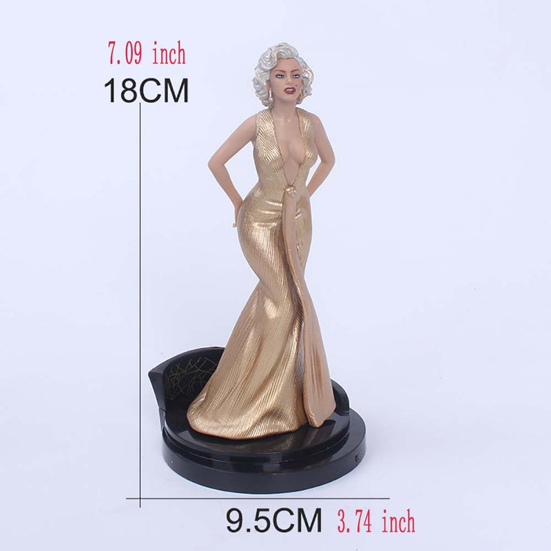 Marilyn Monroe Action Figure Sexy Girl Model Toy 18cm